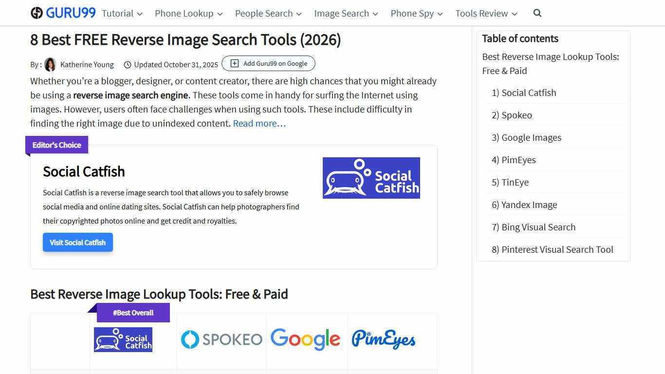 8 Best FREE Reverse Image Search Tools (2026)