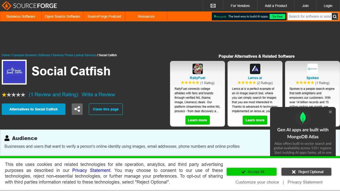 Social Catfish Reviews in 2026