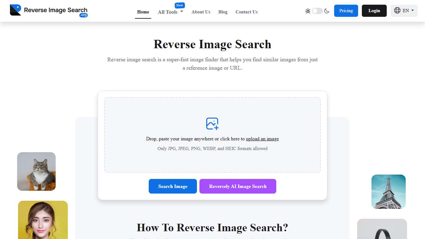 Reverse Image Search - Search By Image Online